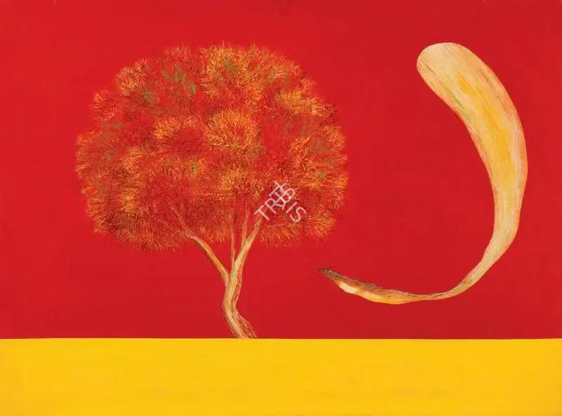 Swaminathan, J. (Artist). Untitled. Oil on canvas, 1983 | Painting | FineArts | 00595747