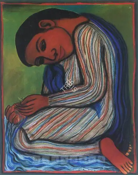 Pal, Gogi Saroj (Artist). Untitled. Gouache on paper, 1992 | Painting | FineArts | 00597713