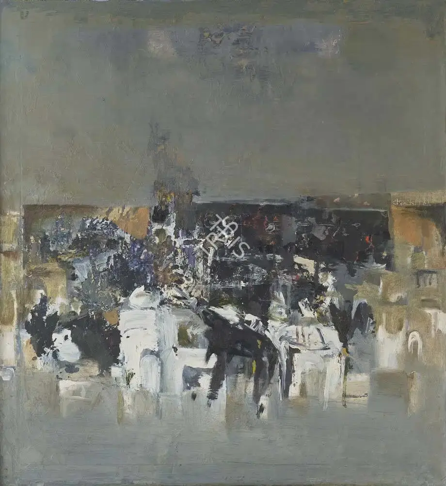 Sheikh, G.M. (Artist). Recurring Image. Oil on canvas, 1962 | Painting | FineArts | 00642180