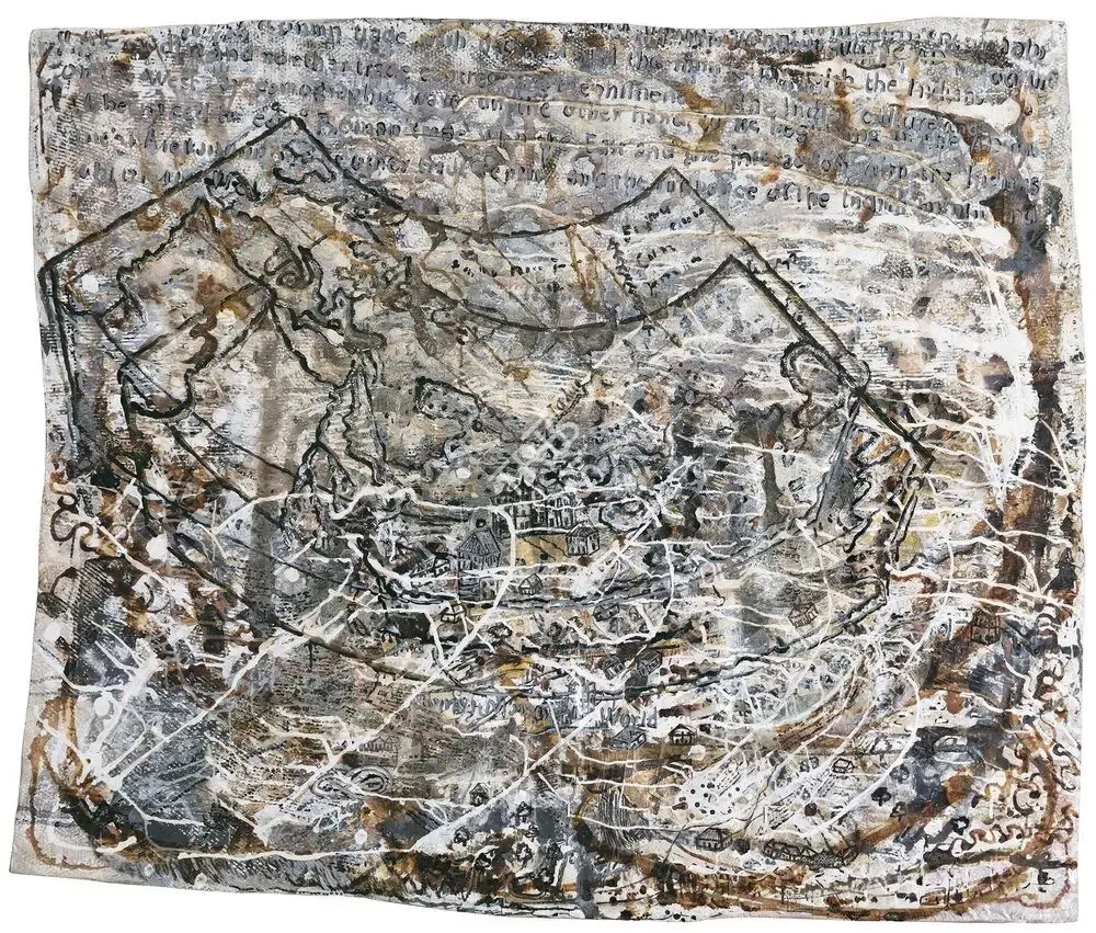 Chakravarty, Jayashree (Artist). Untitled. Oil & acrylic on paper pasted on board, 2007 | Painting | FineArts | 00352375