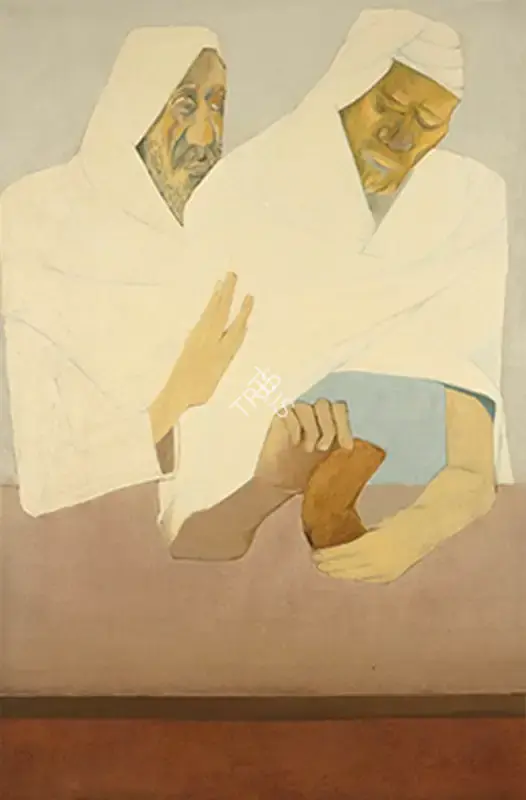 Khanna, Krishen (Artist). Who is it?, 1980 | Painting