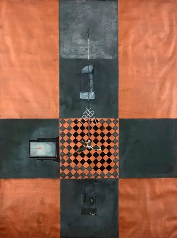 Raina, Gargi (Artist). The Mirror Hears It All, n.d. | Painting