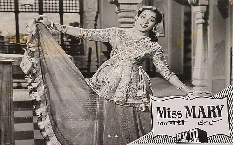Muthuswamy, T. (Cinematographer), Miss Mary, 1957 | Lobby Card | CinemaEducation | 00820413