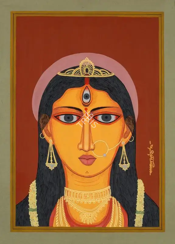 Shaw, Lalu Prasad (Artist). Untitled. Tempera on board, 2012 | Painting | FineArts | 00594634