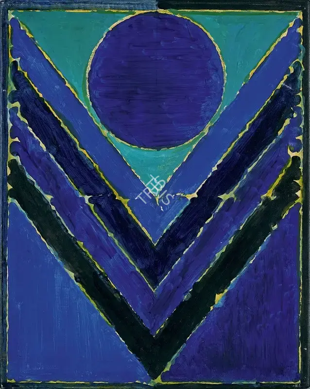 Raza, S.H. (Artist). Tree, 1993 | Painting