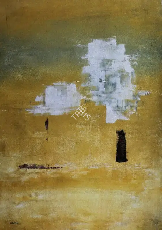 Gaitonde, V.S. (Artist). Untitled. Oil on canvas, 1991 | Painting | FineArts | 00897420
