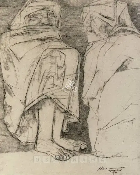 Khanna, Krishen (Artist). Untitled, 1996 | Drawing
