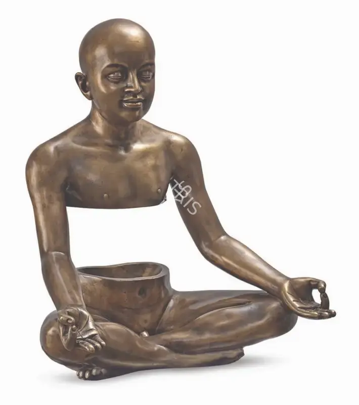 Singh, Prafull (Artist). Seeker. Brass, n.d. | Sculpture | FineArts | 00603194