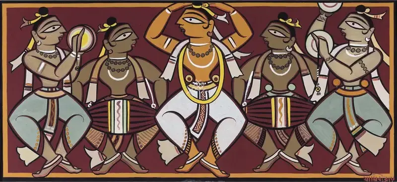 Roy, Jamini (Artist). Untitled (Chaitanya), n.d. | Painting