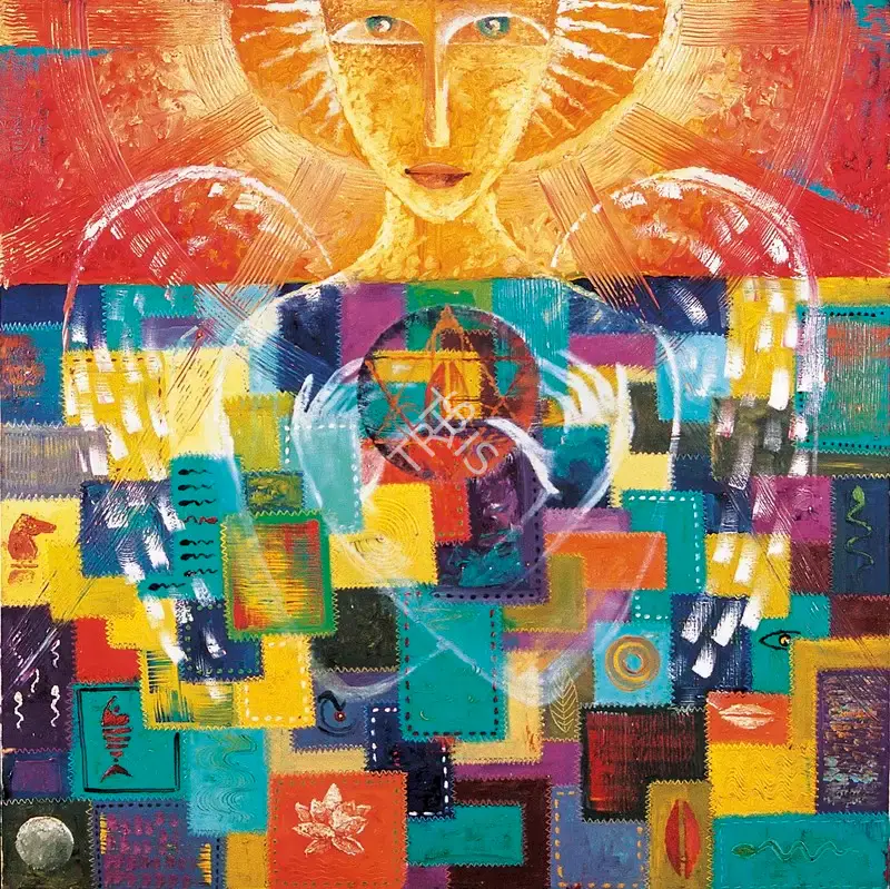 Bhonsle, Paul (Artist). Untitled, 2001 | Painting