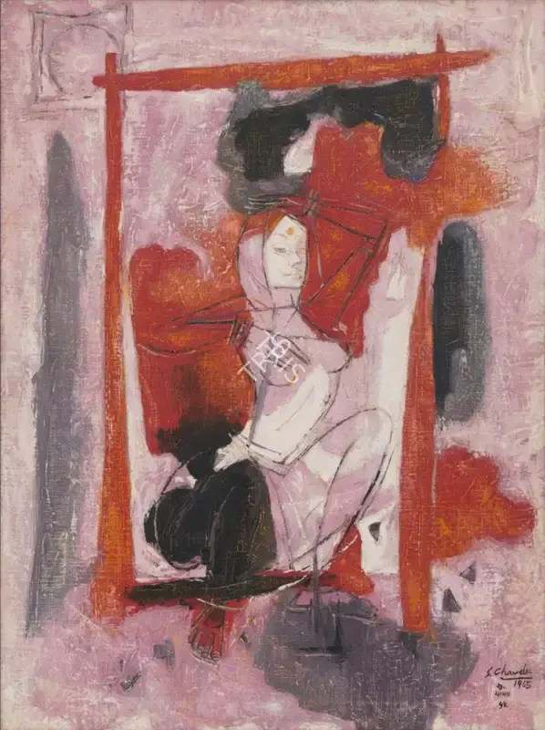 Chavda, Shiavax (Artist). Youth, 1965 | Painting