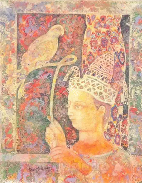 Burman, Sakti (Artist). Untitled, n.d. | Painting