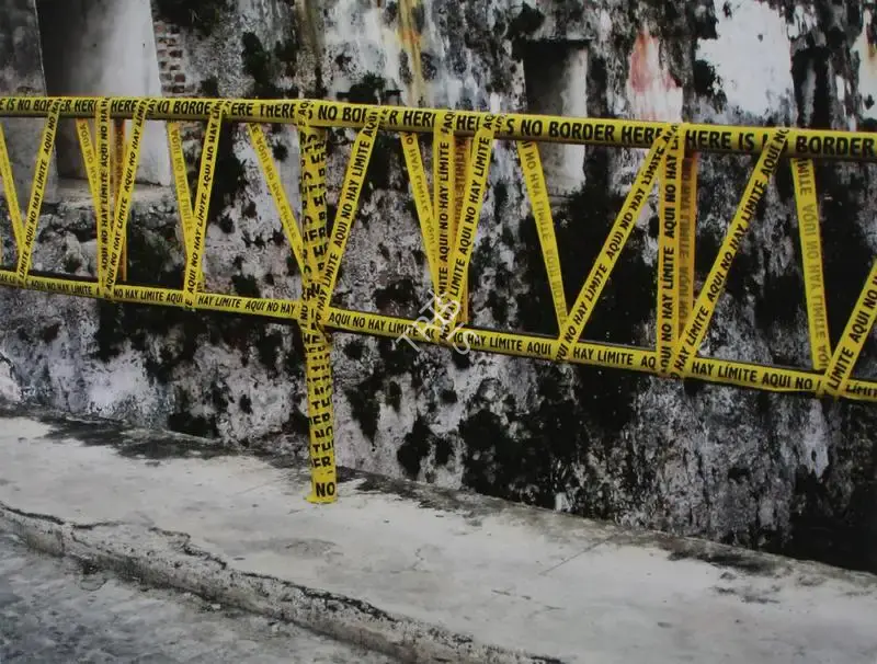 Gupta, Shilpa (Artist). There Is No Border Here, n.d. | Print