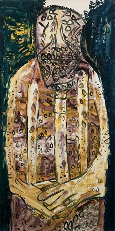 Souza, F.N. (Artist). Untitled. Oil on canvas, 1961 | Painting | FineArts | 00647008