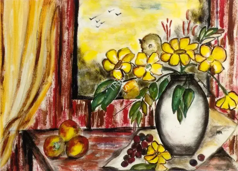 Ara, K.H. (Artist). Untitled (Still Life), n.d. | Painting