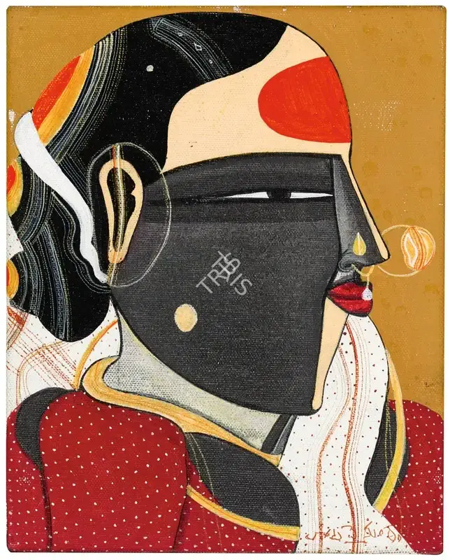 Vaikuntam, Thota (Artist). Untitled, n.d. | Painting