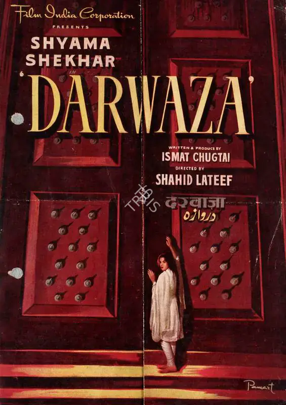 Chughtai, Ismat (Producer), Darwaza, 1954 | Song-Synopsis Booklet | CinemaEducation | 00863901
