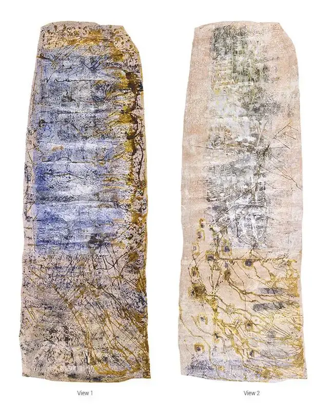 Chakravarty, Jayashree (Artist). Space Within (Double-Sided), 2005 | Painting