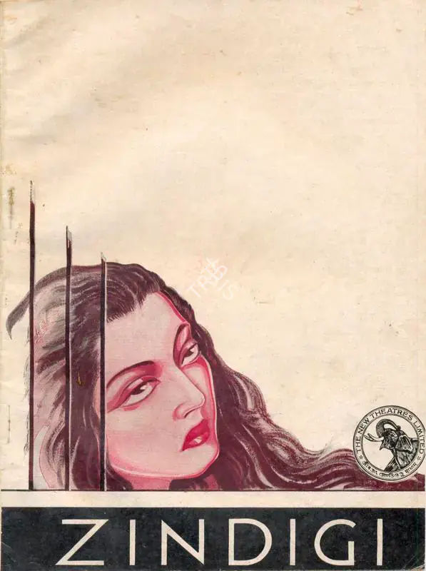 Sircar, B.N. (Producer), Zindagi, 1940 | Song-Synopsis Booklet | CinemaEducation | 00781138