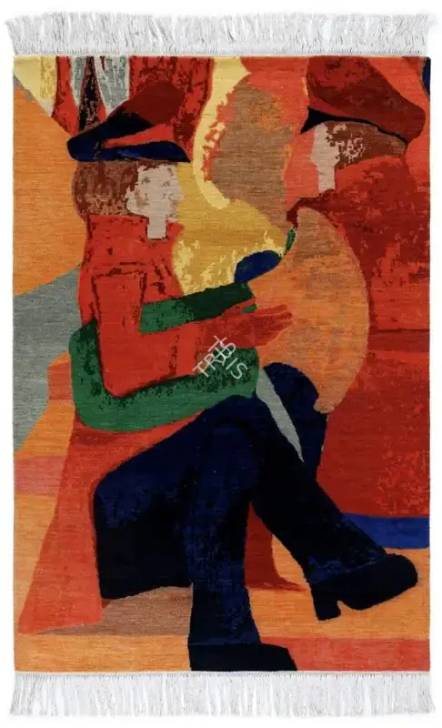 Khanna, Krishen (Artist). Hand-Knotted Carpet, n.d. | Sculpture