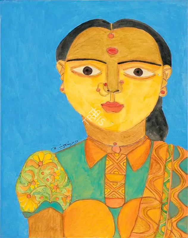 Goud, K. Laxma (Artist). Untitled, n.d. | Painting