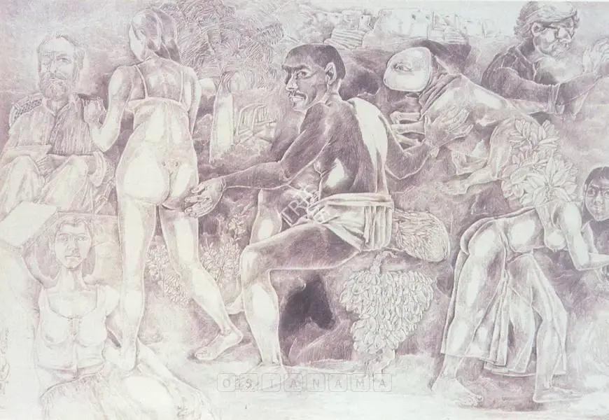 Goud, K. Laxma (Artist). Untitled, 1990 | Drawing