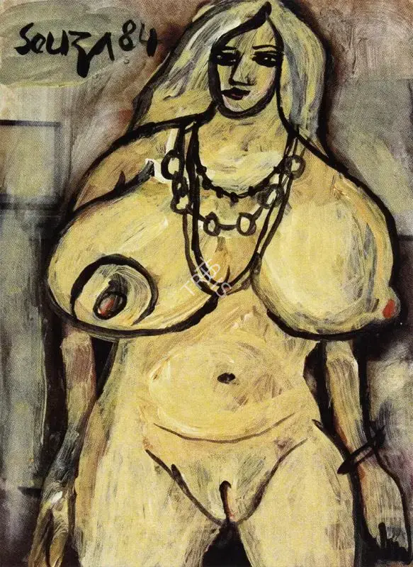 Souza, F.N. (Artist). Untitled, 1984 | Painting