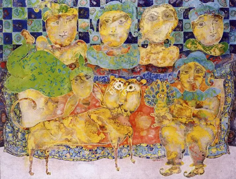 Burman, Sakti (Artist). Untitled, n.d. | Painting