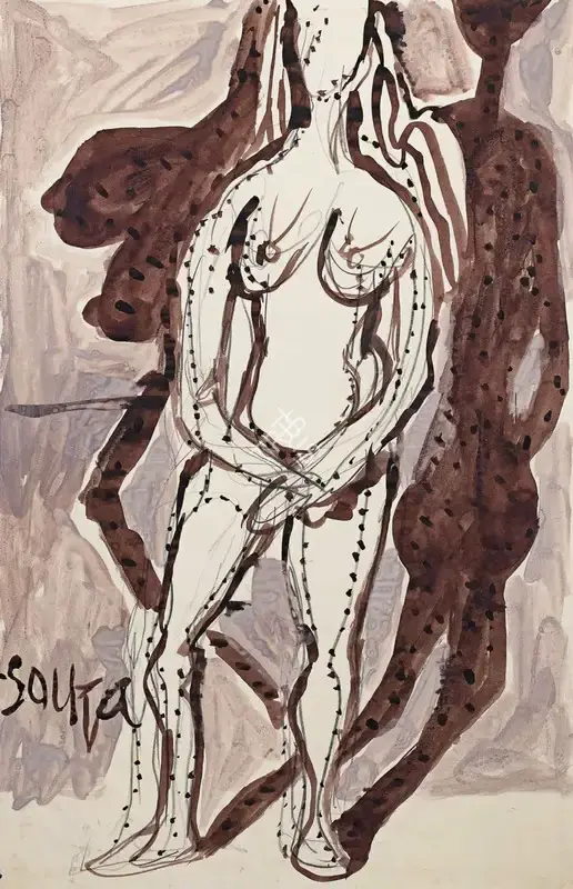 Souza, F.N. (Artist). Untitled, circa 1968 | Painting
