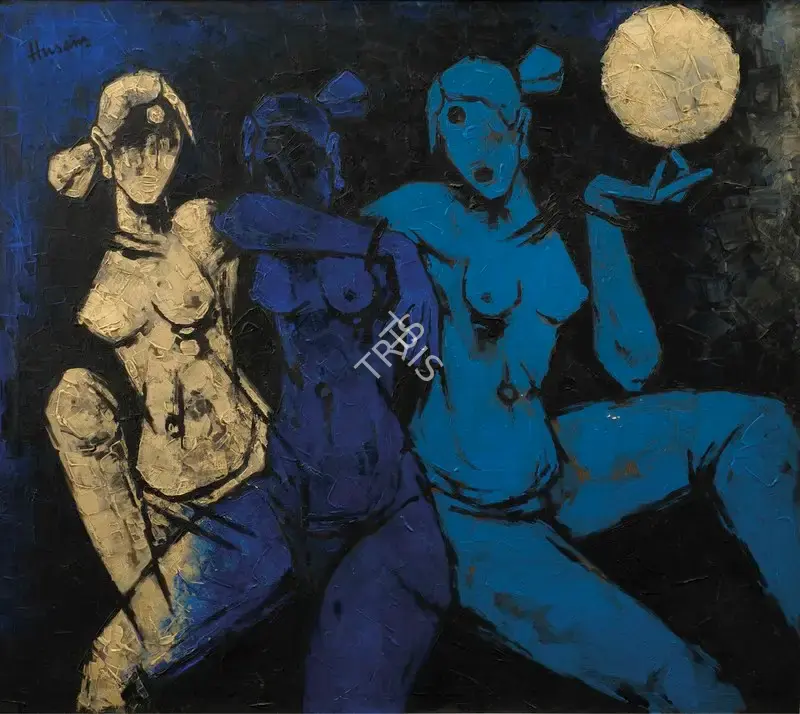 Husain, M.F. (Artist). Untitled, early 1970s | Painting