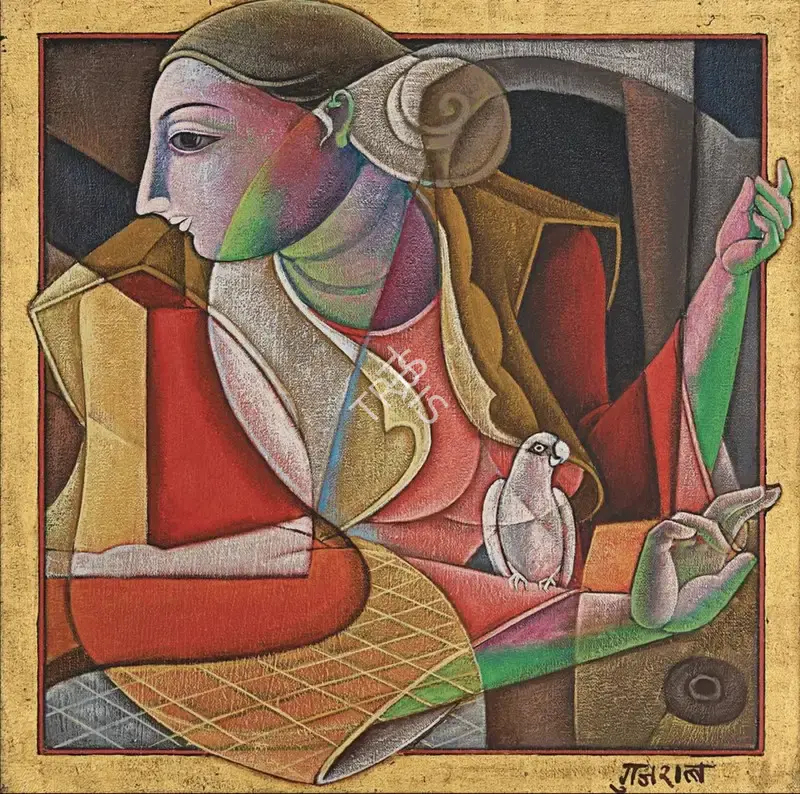 Gujral, Satish (Artist). Untitled. Oil on canvas, 2003 | Painting | FineArts | 00604616