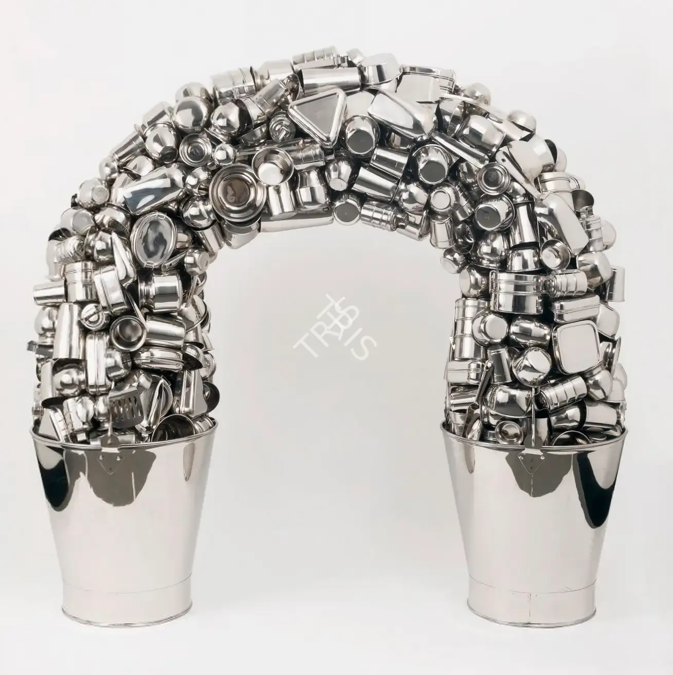 Gupta, Subodh (Artist). Untitled. Stainless steel, 2009 | Sculpture | FineArts | 00645252