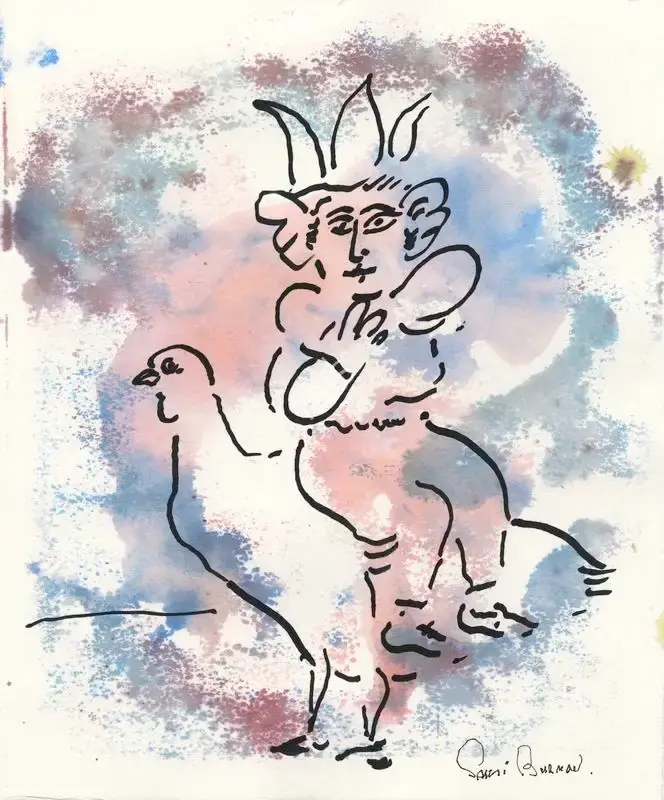 Burman, Sakti (Artist). Untitled, 2020 | Painting