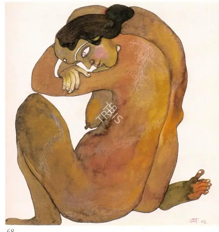 Chowdhury, Jogen (Artist). Untitled, n.d. | Painting