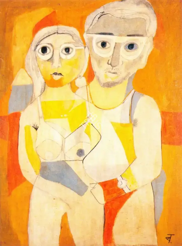 Narayan, Badri (Artist). Untitled, n.d. | Painting