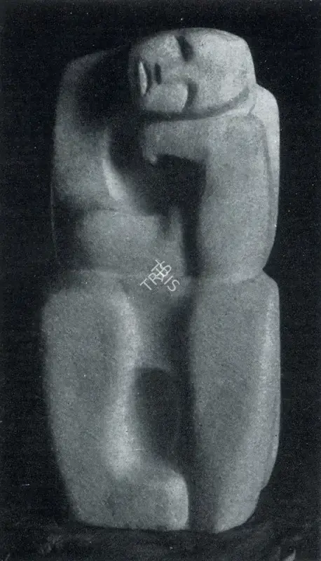 Dharmani, M. (Artist). Frustration. Marble, 1957 | Marg, December 1962 | Sculpture | FineArts | 00674860