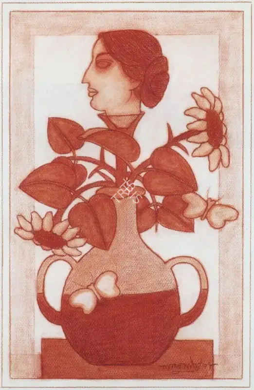 Shaw, Lalu Prasad (Artist). Untitled, 2007 | Drawing