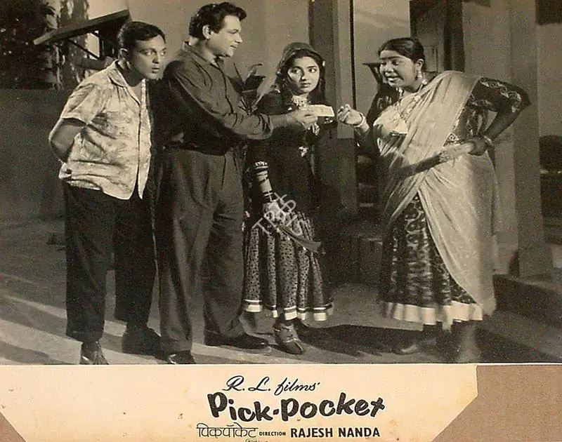 Sharma, R.L. (Producer), Pick Pocket, 1962 | Lobby Card | CinemaEducation | 00825108