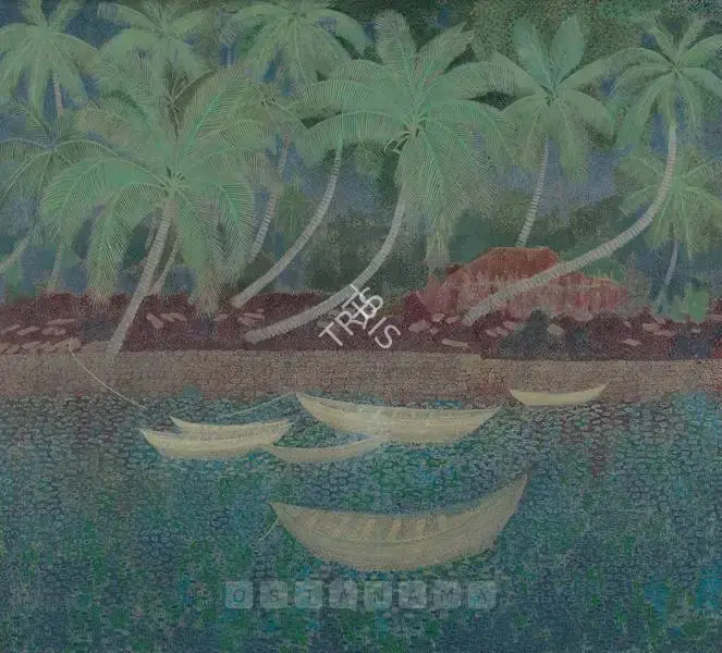 Bendre, N.S. (Artist). Untitled, 1974 | Painting