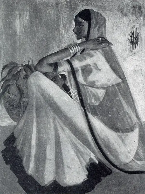 Prabha, B. (Artist). Belle, n.d. | Painting