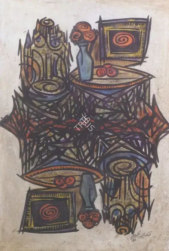 Sadequain (Artist). Still Life, 1968 | Painting