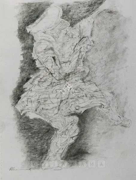 Khanna, Krishen (Artist). Bandwallah, n.d. | Drawing