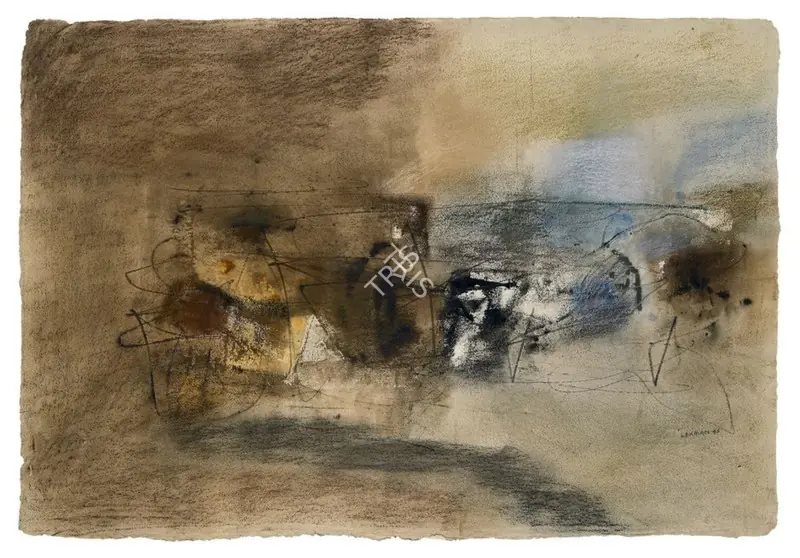 Shreshtha, Laxman (Artist). Untitled, 1996 | Painting