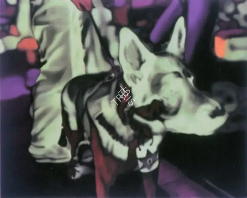 Santhosh, T.V. (Artist). Whose War Is It?. Oil on canvas, 2005 | Painting | FineArts | 00576292