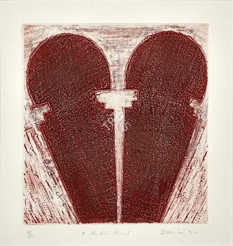 Hashmi, Zarina (Artist). 8 Shibli Road, 1990 | Graphic Art