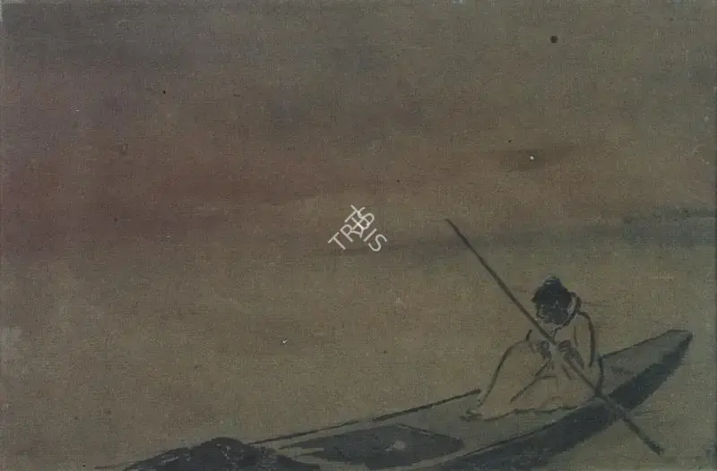Tagore, Gaganendranath (Artist). The Boat, n.d. | Painting