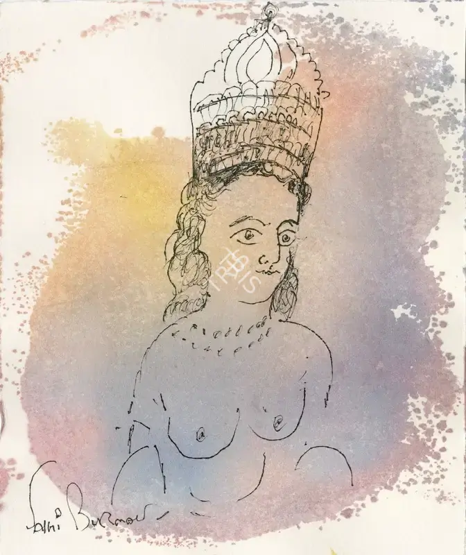 Burman, Sakti (Artist). Untitled, 2020 | Painting