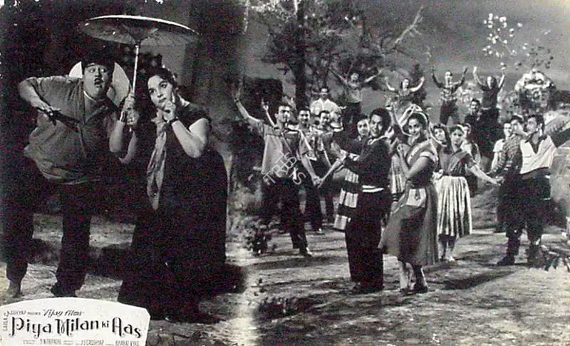 Billimoria, Russi (Cinematographer), Piya Milan Ki Aas, 1961 | Lobby Card | CinemaEducation | 00825171
