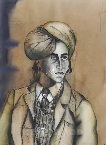 Dodiya, Anju (Artist). Untitled, c.2000 | Painting