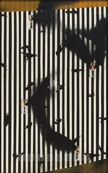 Upadhyay, Hema (Artist). Window View. Gouache, acrylic, dry pastels, and photograph on paper, 2006 | Painting | FineArts | 00756765